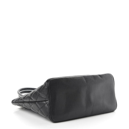 Chanel Caviar Quilted Medallion Tote Black 4 of 10