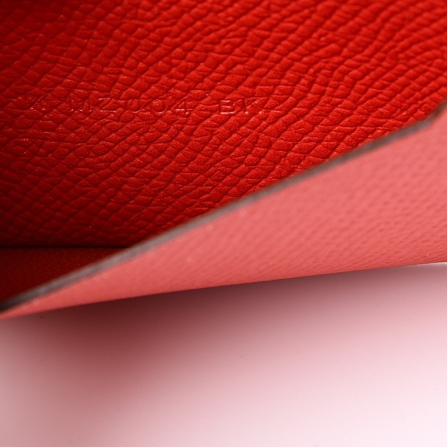 Epsom Bearn Card Holder Wallet Rouge Tomate