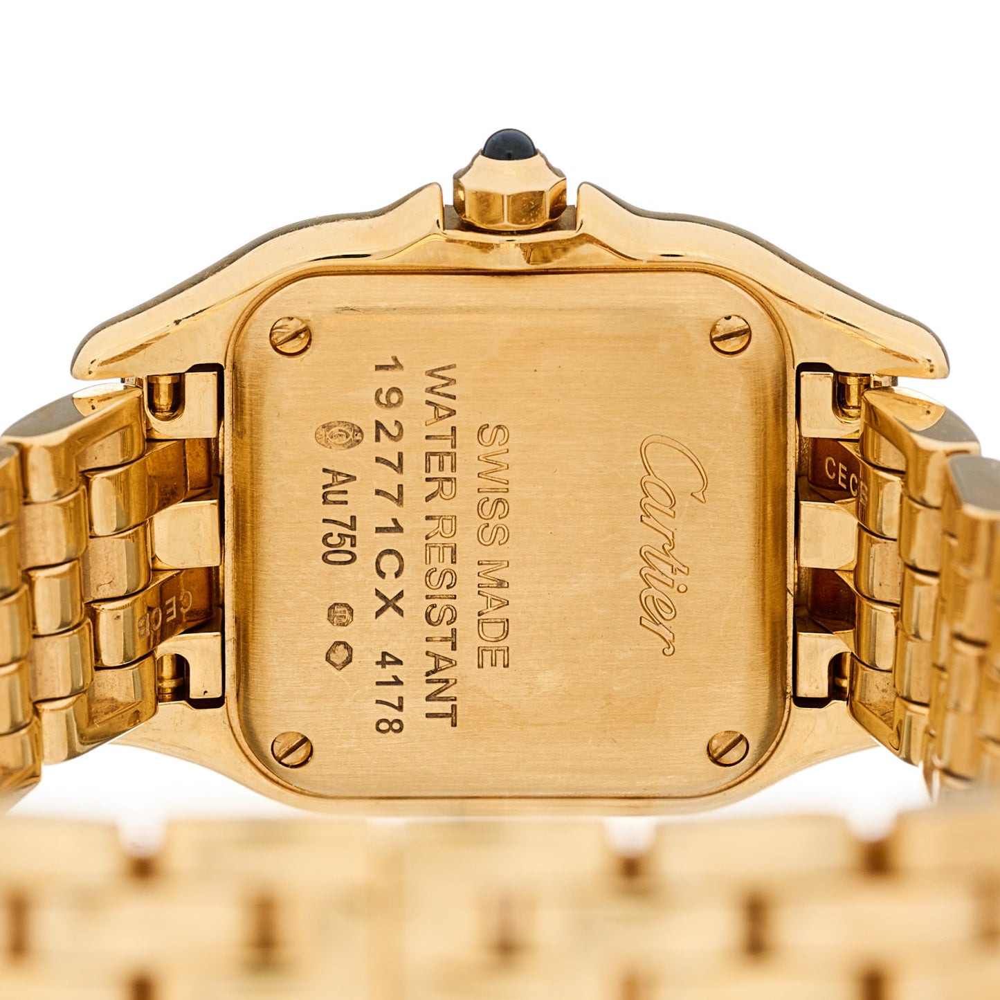 18K Yellow Gold 22mm Panthere Quartz Watch