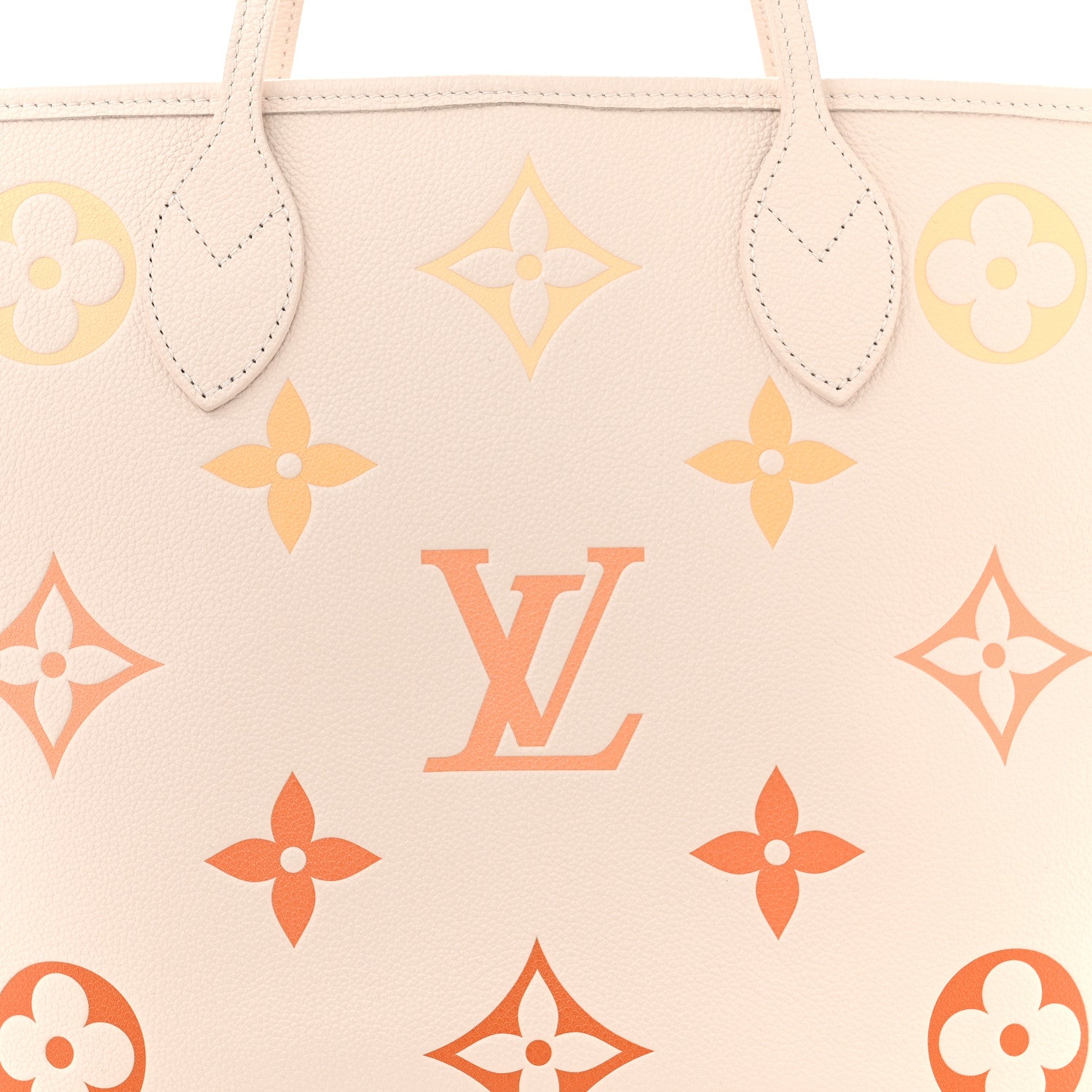 Louis Vuitton Empreinte Monogram Giant Neverfull MM Degrade Neutral 8 of 11