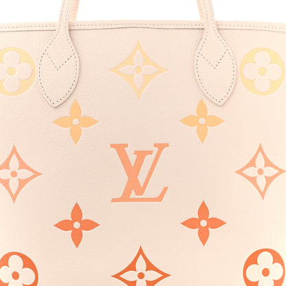 Louis Vuitton Empreinte Monogram Giant Neverfull MM Degrade Neutral 8 of 11