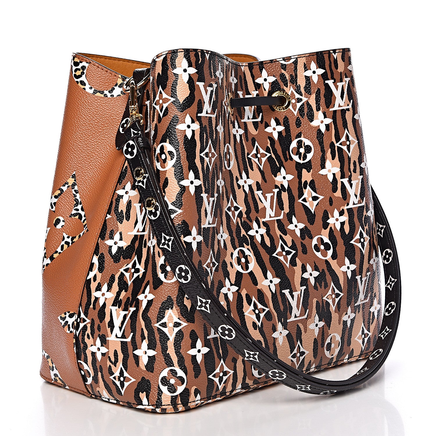Louis Vuitton Monogram Giant Jungle NéoNoé Caramel 3 of 10