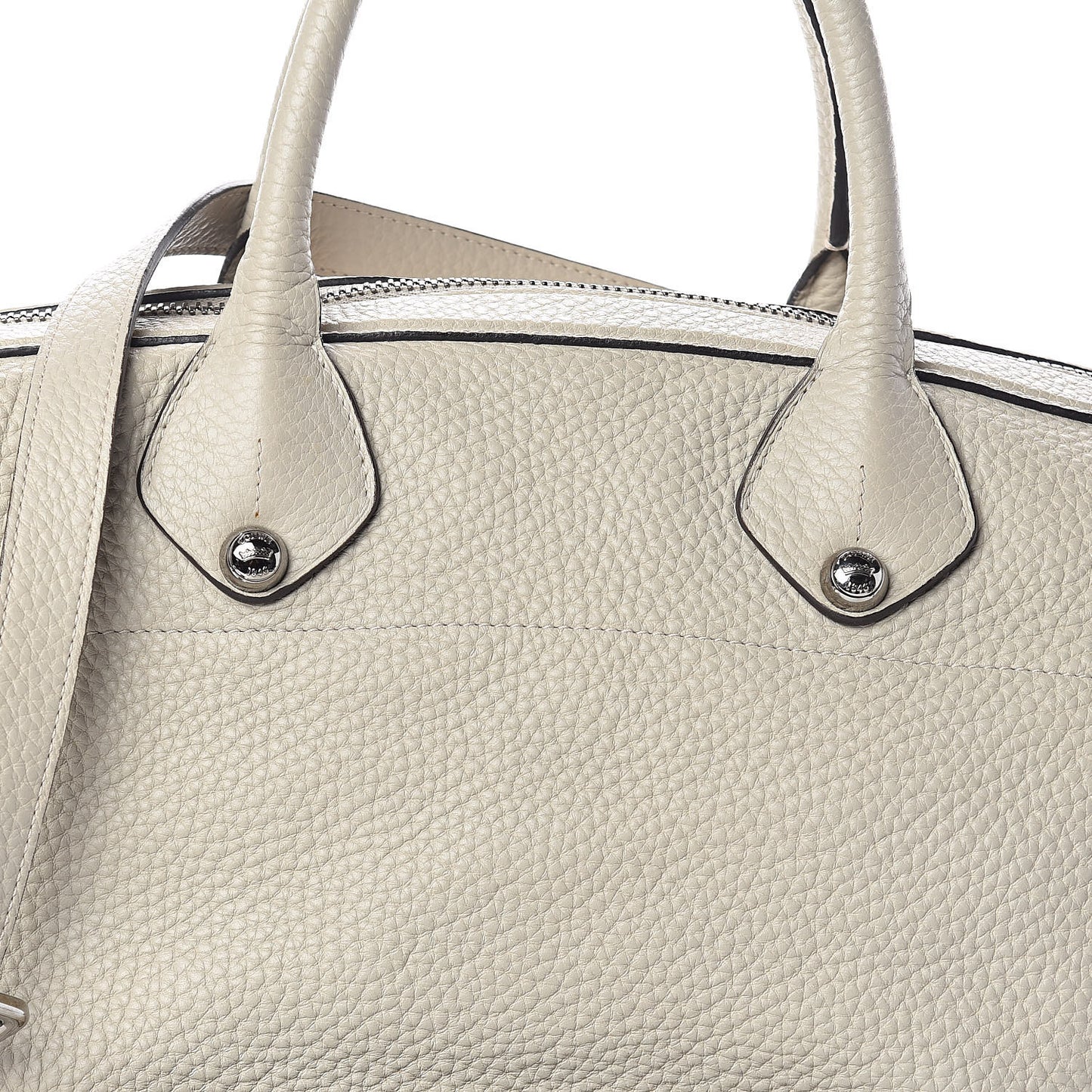 Calfskin Shoulder Bag Ivory