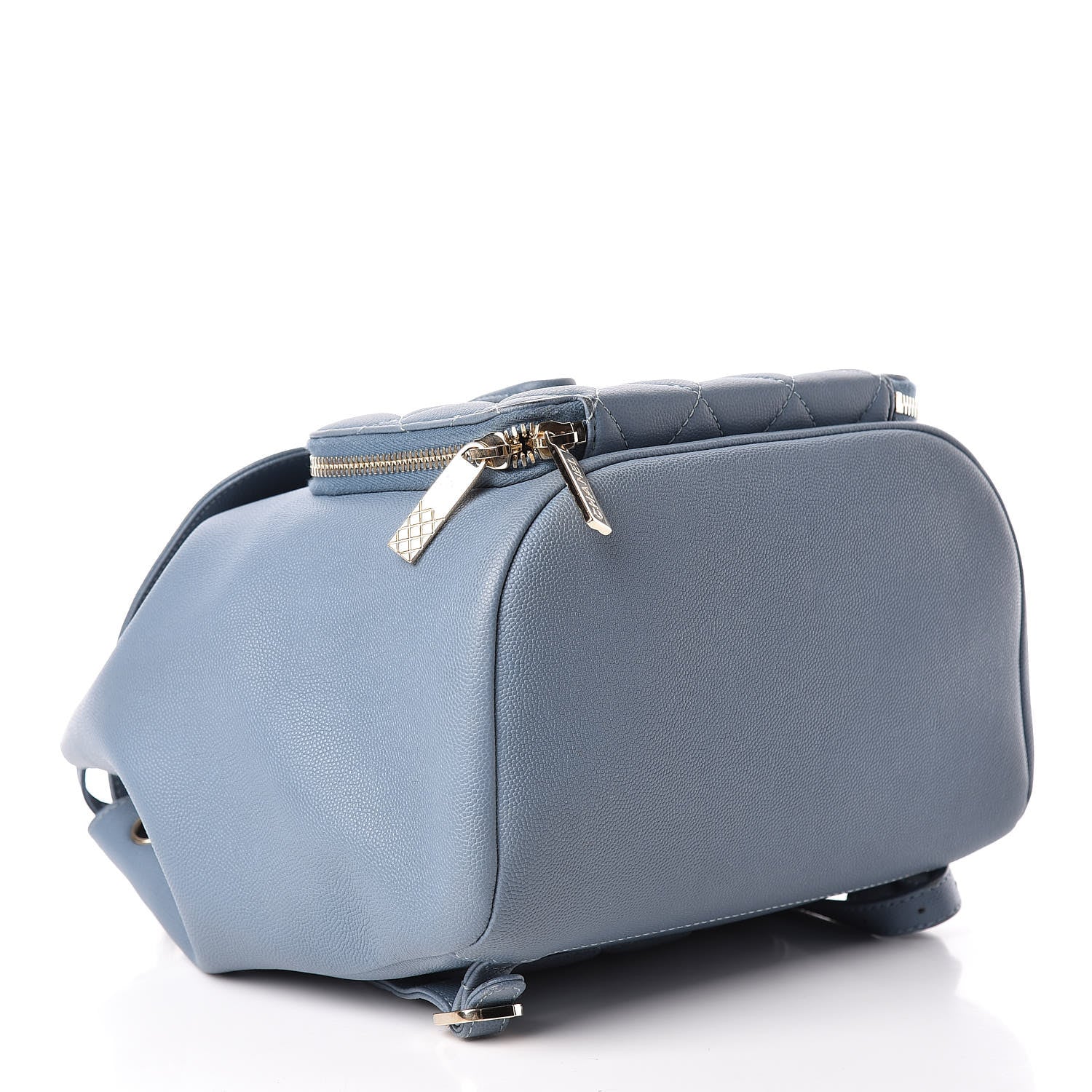 Chanel Caviar Quilted Business Affinity Backpack Light Blue 4 of 14