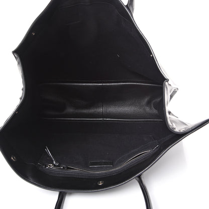 Saint Laurent Vitello Rive Gauche Large Tote Black 4 of 12