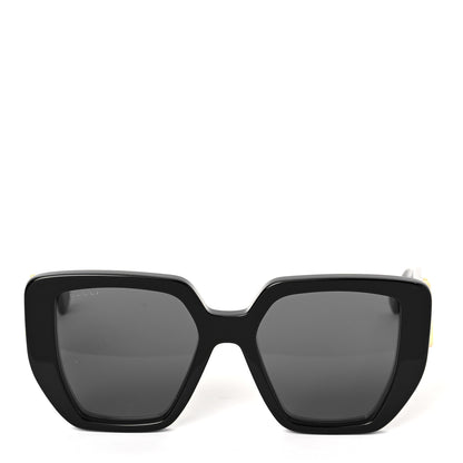 Gucci Acetate Square Frame Sunglasses GG0956S Black 2 of 8