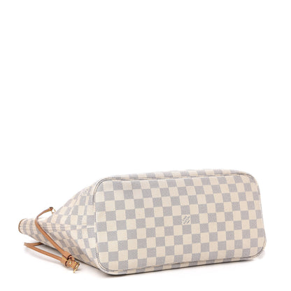 Louis Vuitton Damier Azur Neverfull PM 4 of 14