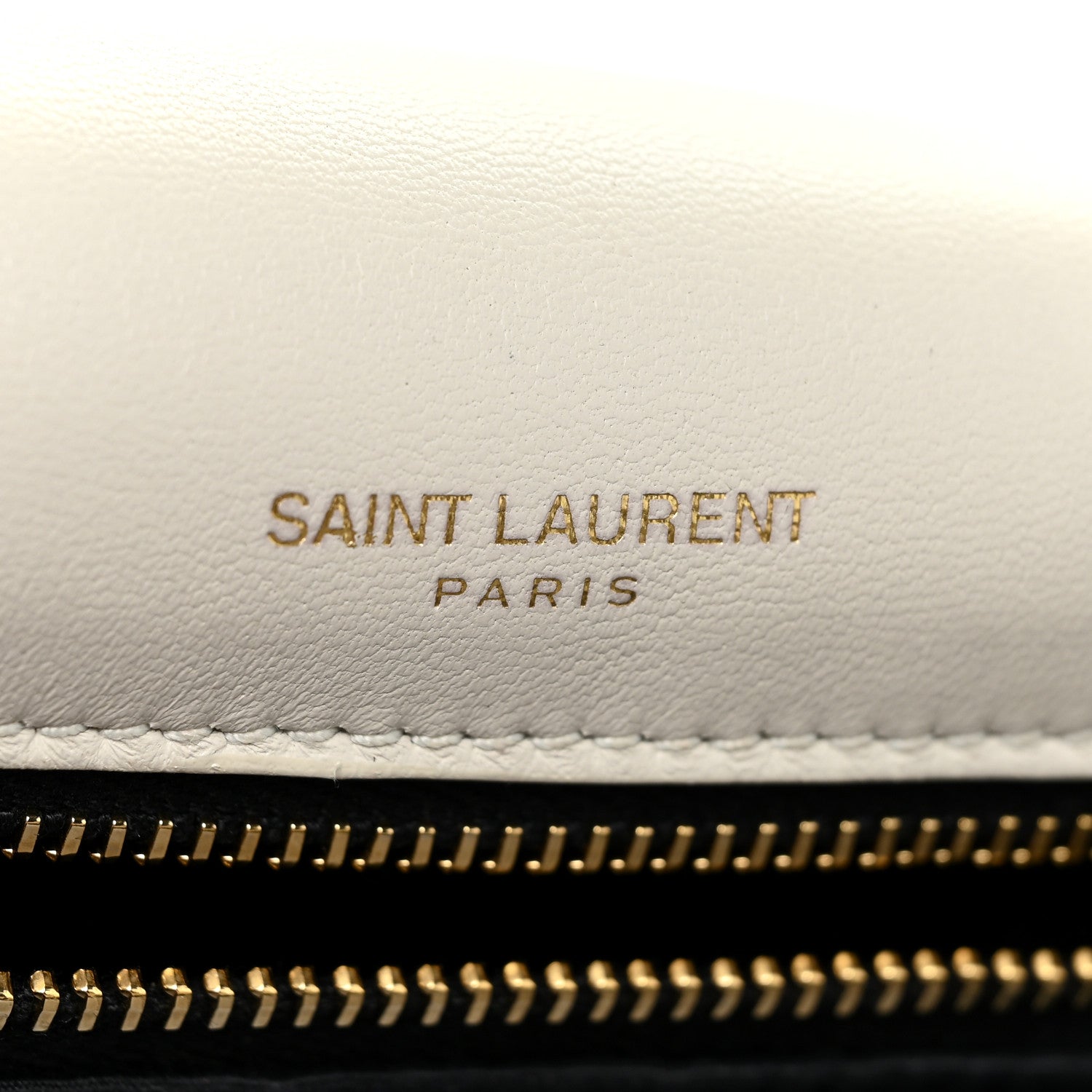 Saint Laurent Lambskin Matelasse Monogram Medium Niki Chain Satchel Ivory 7 of 19