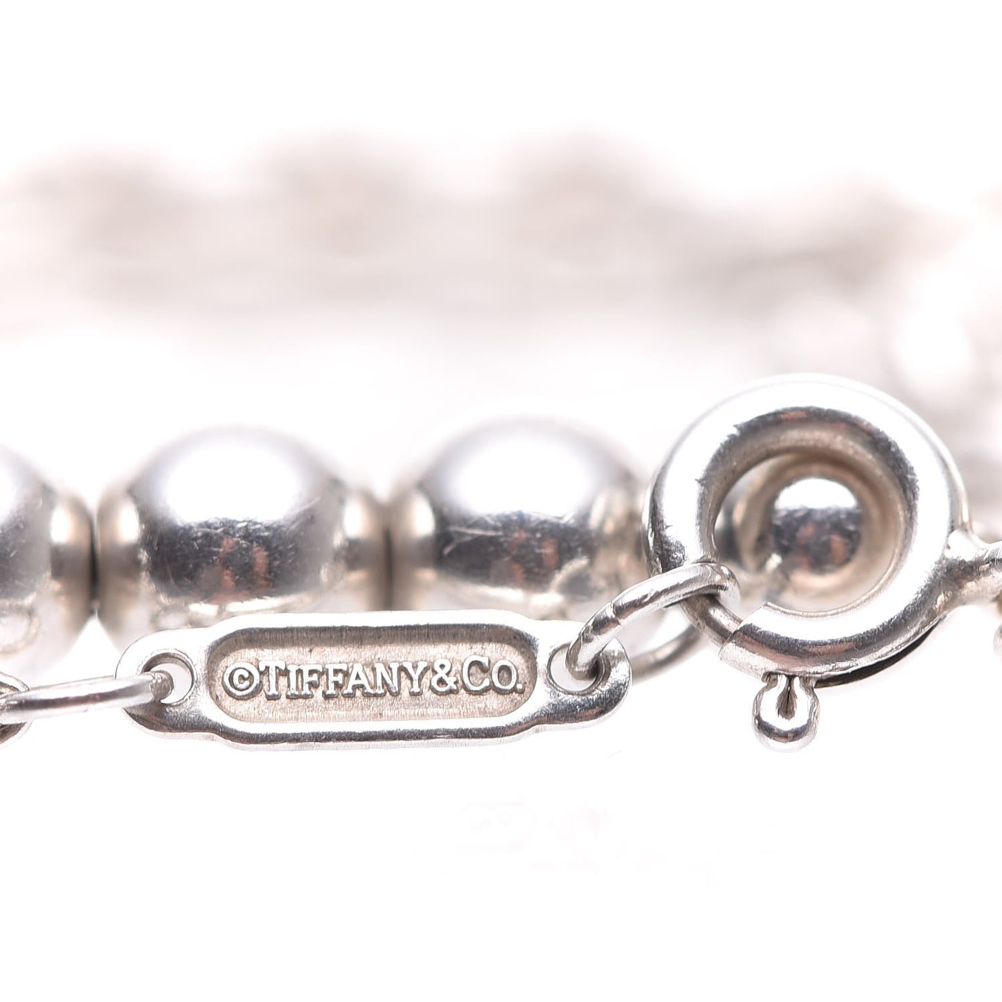 Sterling Silver HardWear Bead Double Wrap Bracelet