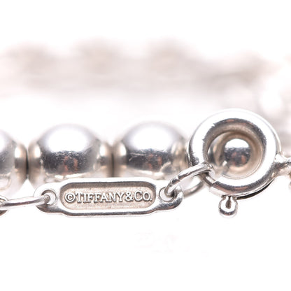 Tiffany Sterling Silver HardWear Bead Double Wrap Bracelet 4 of 5