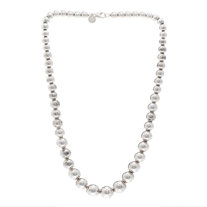 Tiffany Sterling Silver HardWear Graduated Ball Necklace 3 of 4