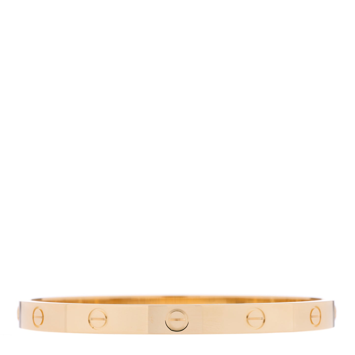 18K Yellow Gold LOVE Bracelet 19