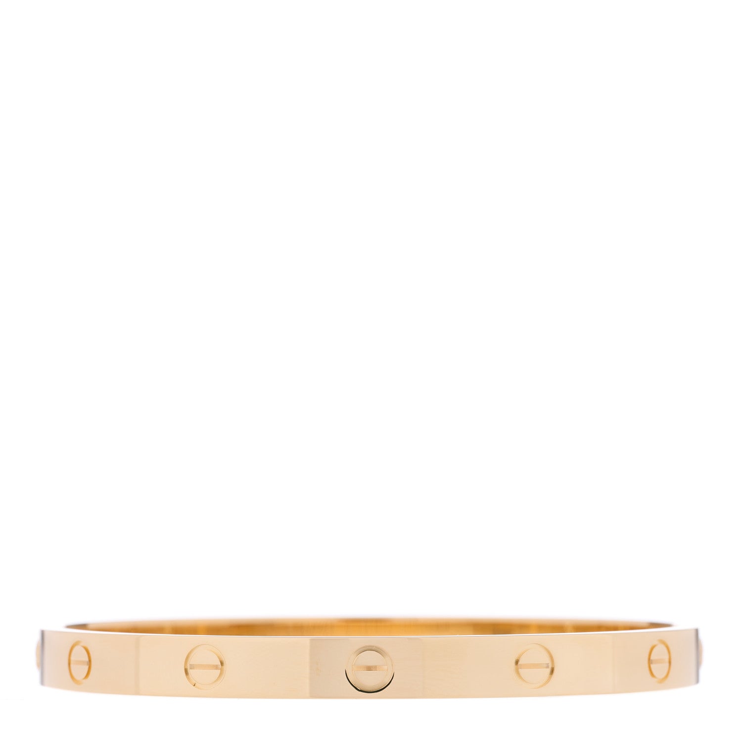 Cartier 18K Yellow Gold LOVE Bracelet 19 1 of 5