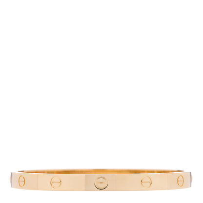 Cartier 18K Yellow Gold LOVE Bracelet 19 1 of 5
