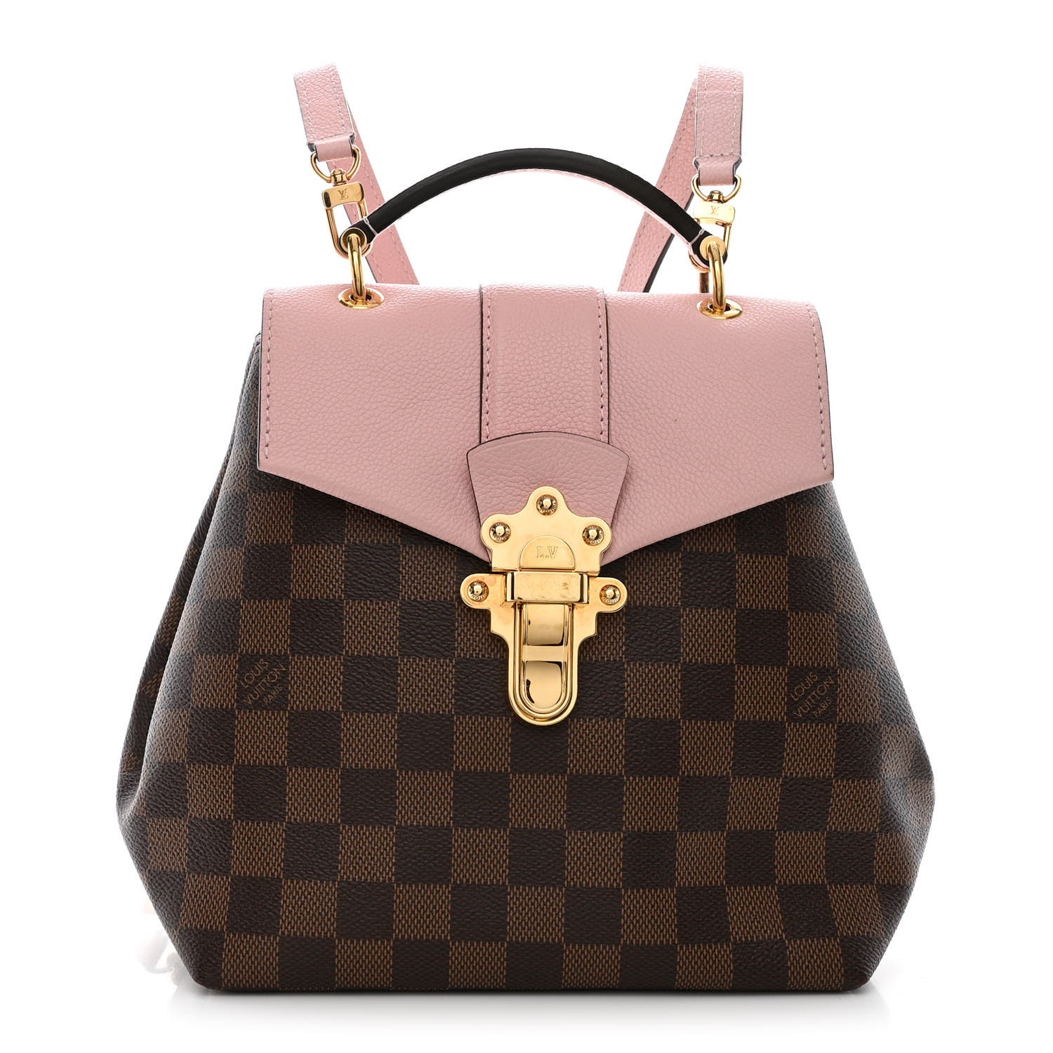 Louis Vuitton Damier Ebene Clapton Backpack Magnolia 1 of 12