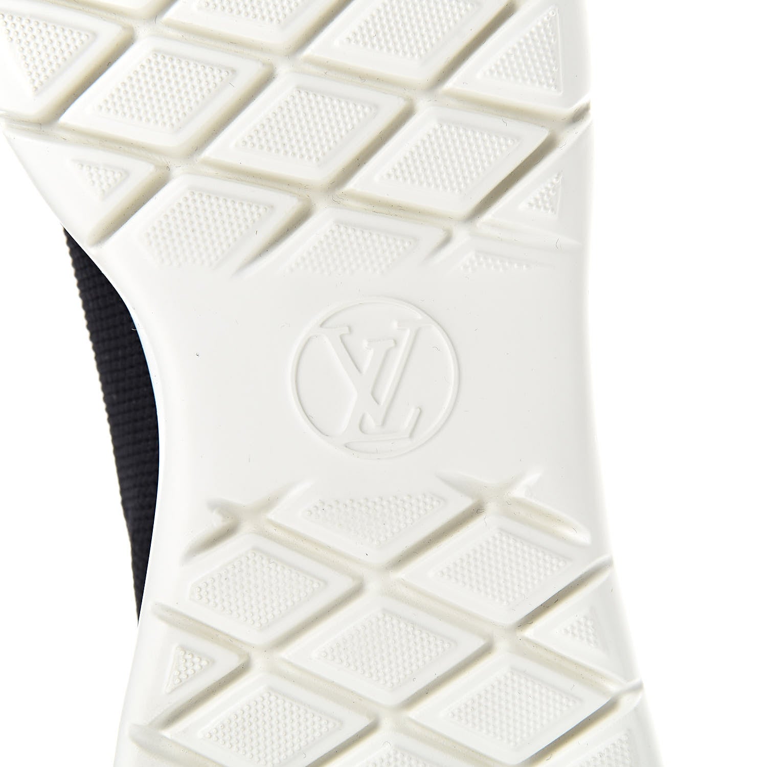 Louis Vuitton Stretch Fabric LV Black Heart Sock Sneaker 36.5 Black 6 of 10