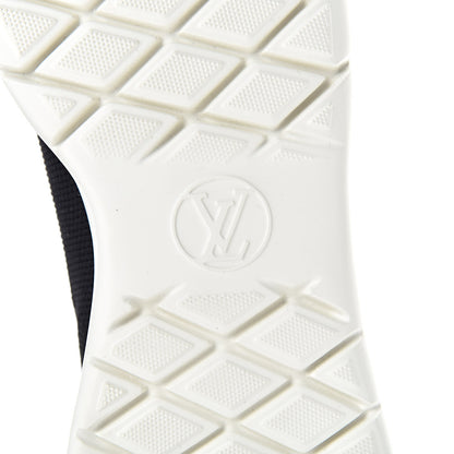Louis Vuitton Stretch Fabric LV Black Heart Sock Sneaker 36.5 Black 6 of 10
