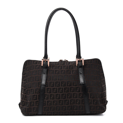 Fendi Zucchino Tote Black 1 of 13