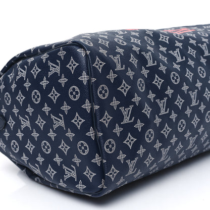 Louis Vuitton Monogram Upside Down Keepall Bandouliere 50 Ink 8 of 11