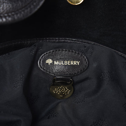 Mulberry Soft Grain Calfskin Tillie Satchel Black 6 of 10