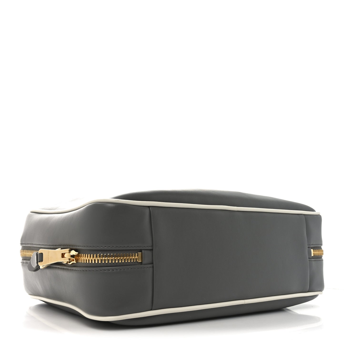 Soft Calf Softy Large Beau Top Handle Bag Marmo White