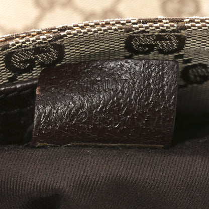 Gucci Monogram Shoulder Bag Dark Brown 6 of 9