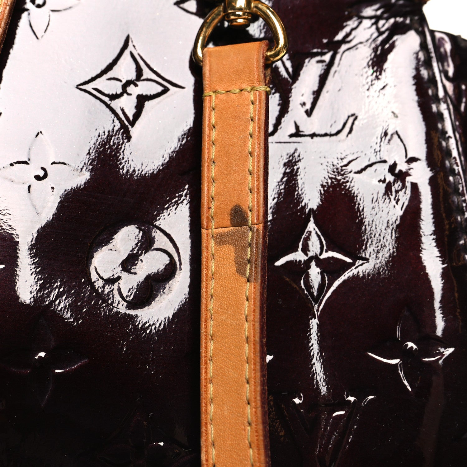 Louis Vuitton Vernis Brea MM Amarante 14 of 15