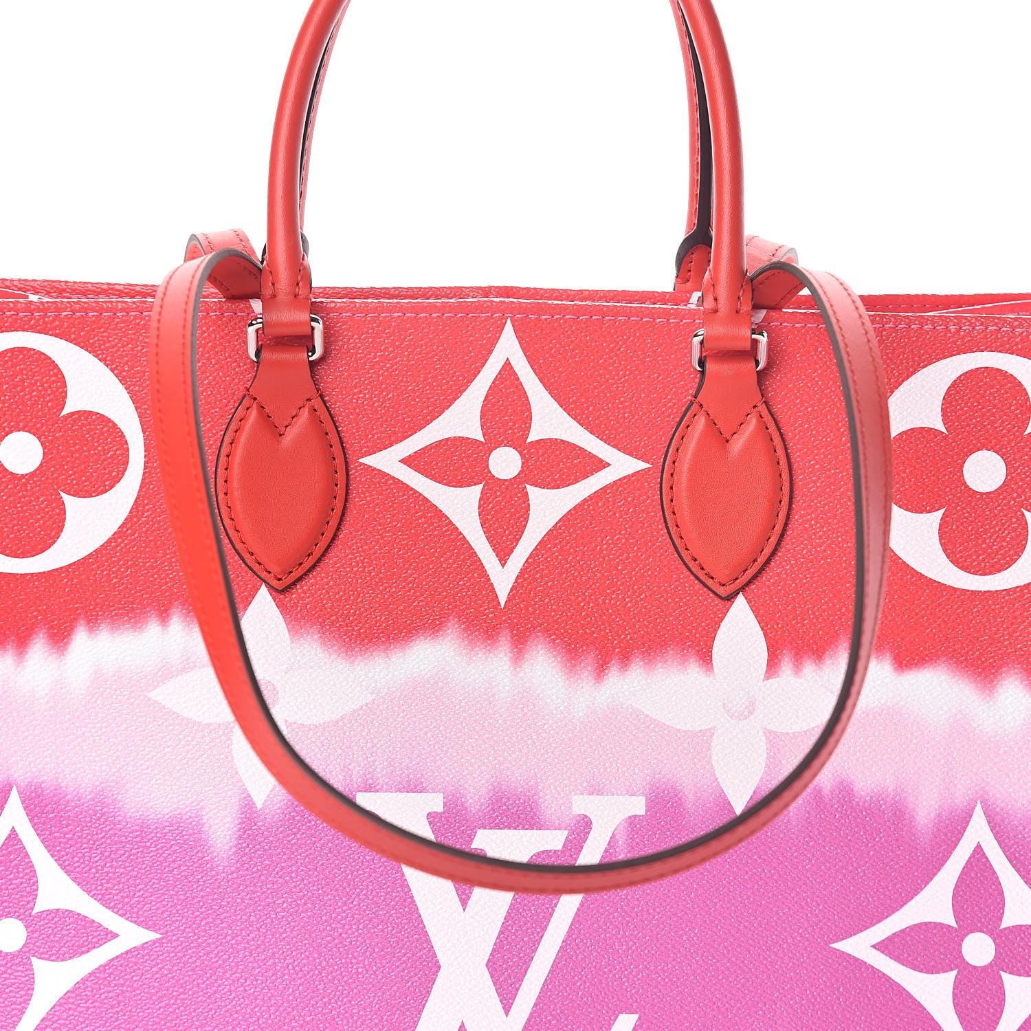 Louis Vuitton Monogram Escale Onthego GM Rouge 7 of 9