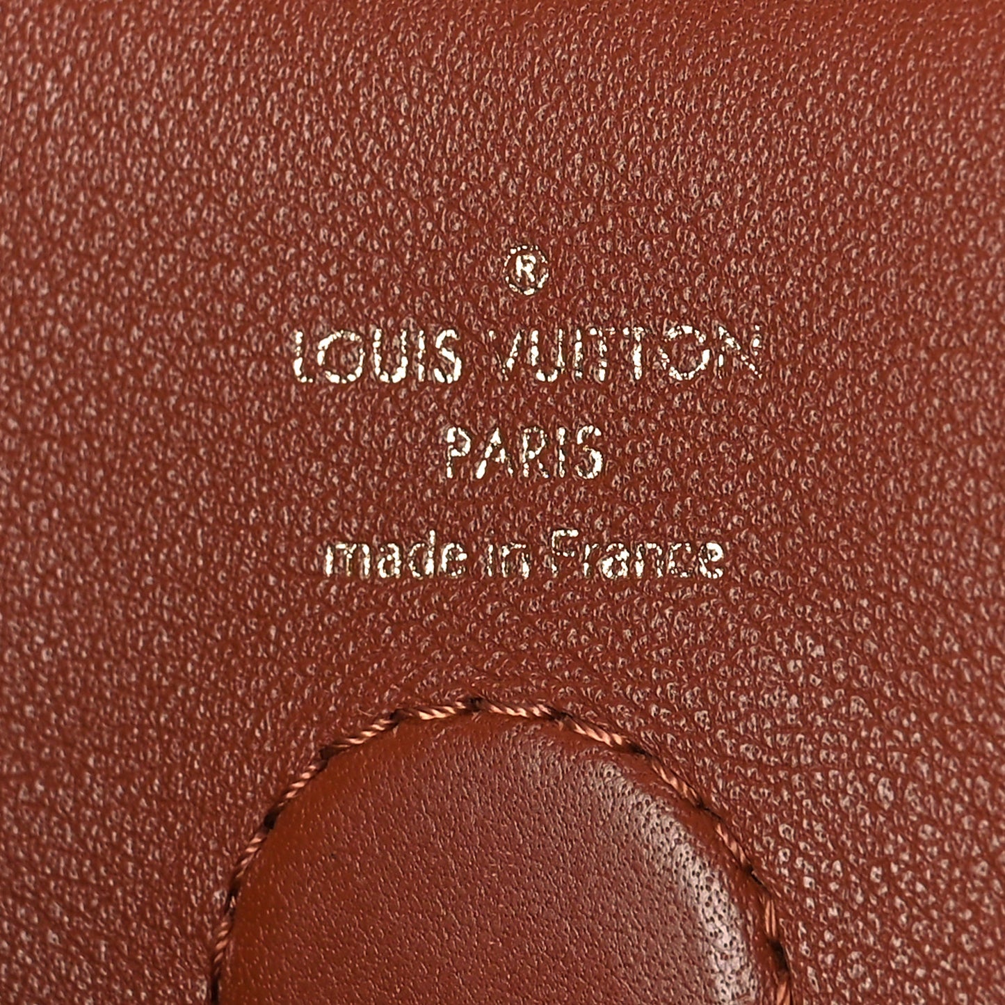 Monogram Tuileries Besace Caramel Rouge