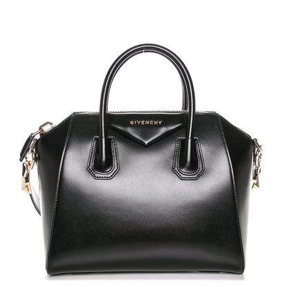 Givenchy Shiny Lord Calfskin Small Antigona Black 1 of 7