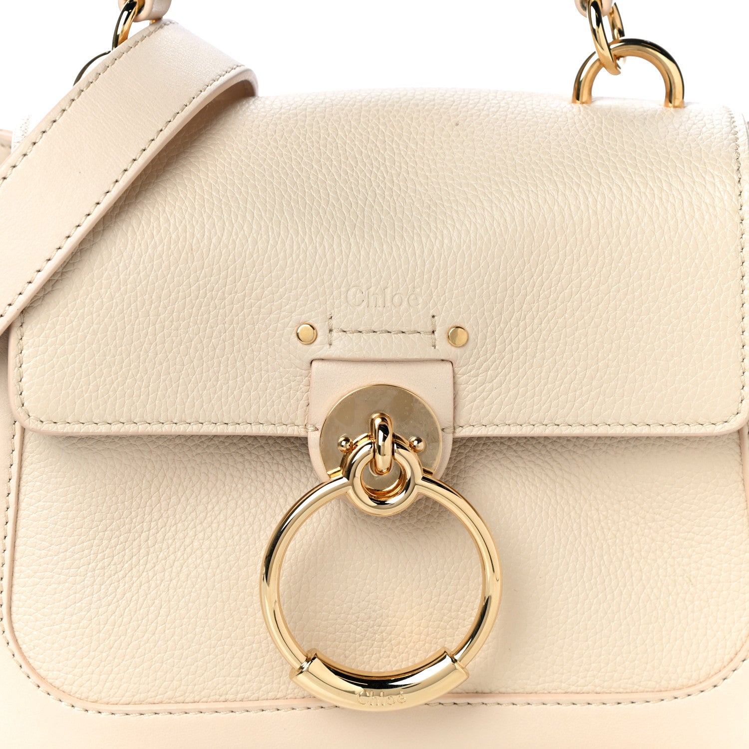 Chloe Calfskin Mini Tess Day Bag Sweet Beige 8 of 18