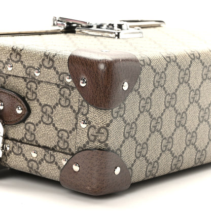 Gucci GG Supreme Monogram Globe-Trotter Beauty Case Brown 8 of 9