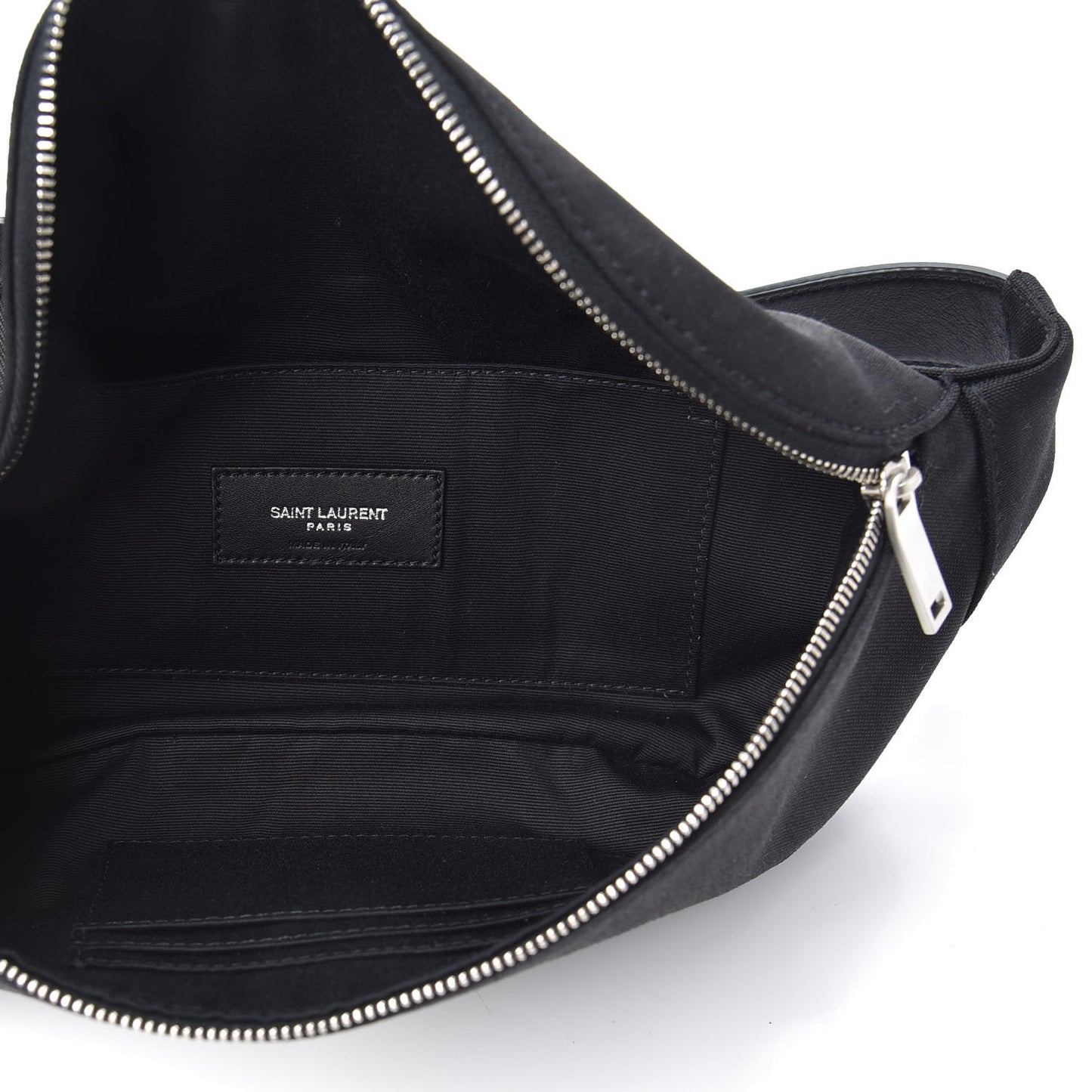 Canvas Monogram Belt Bag Black