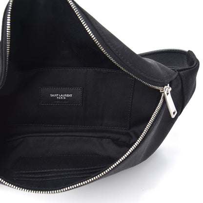 Saint Laurent Canvas Monogram Belt Bag Black 5 of 9