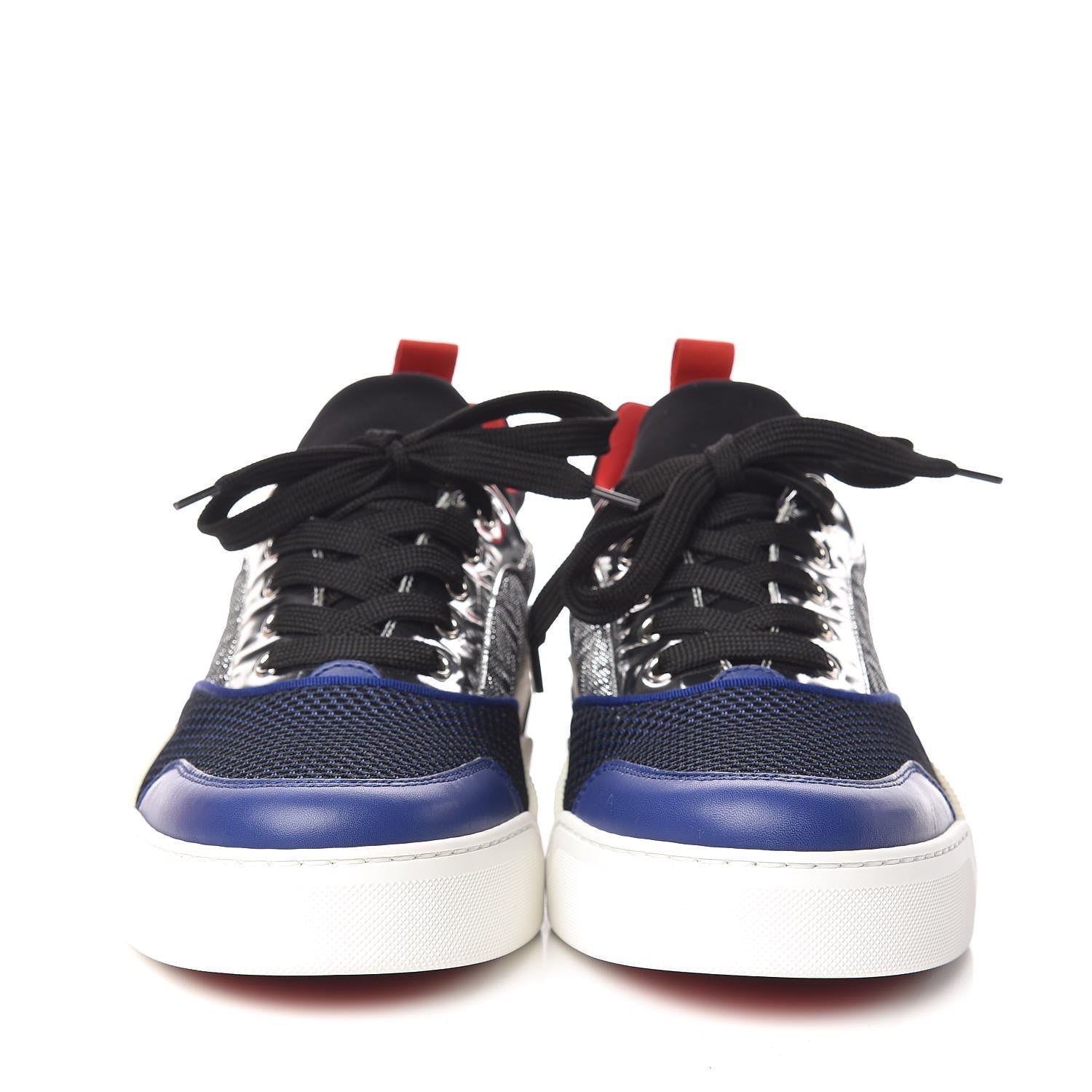 Christian Louboutin Calfskin Mesh Mens Aurelien Flat Sneakers 41 Multi 3 of 11
