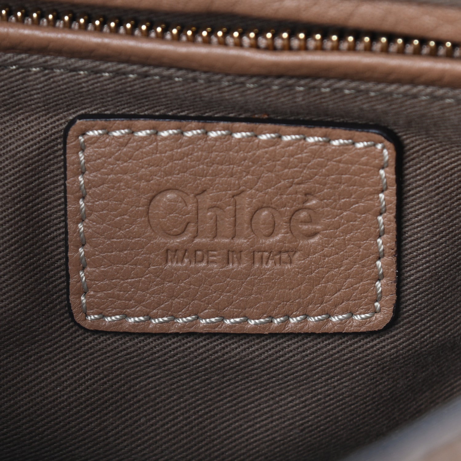Chloe Calfskin Medium Marcie Top Handle Bag Nut 6 of 9