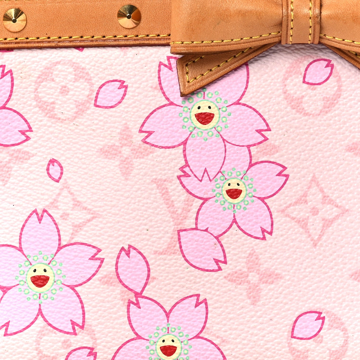 Louis Vuitton Monogram Cherry Blossom Pochette Accessories Pink 8 of 10