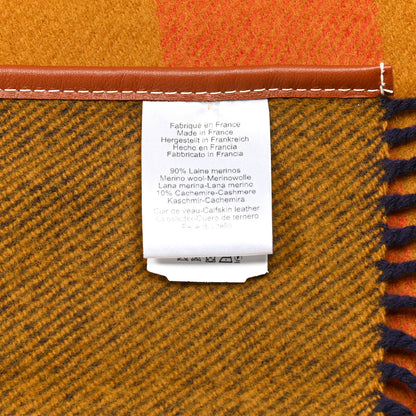 Hermes Merino Wool Cashmere Rocabar Poncho Paille 3 of 3