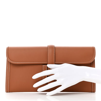 Hermes Swift Jige Elan 29 Clutch Gold 2 of 9