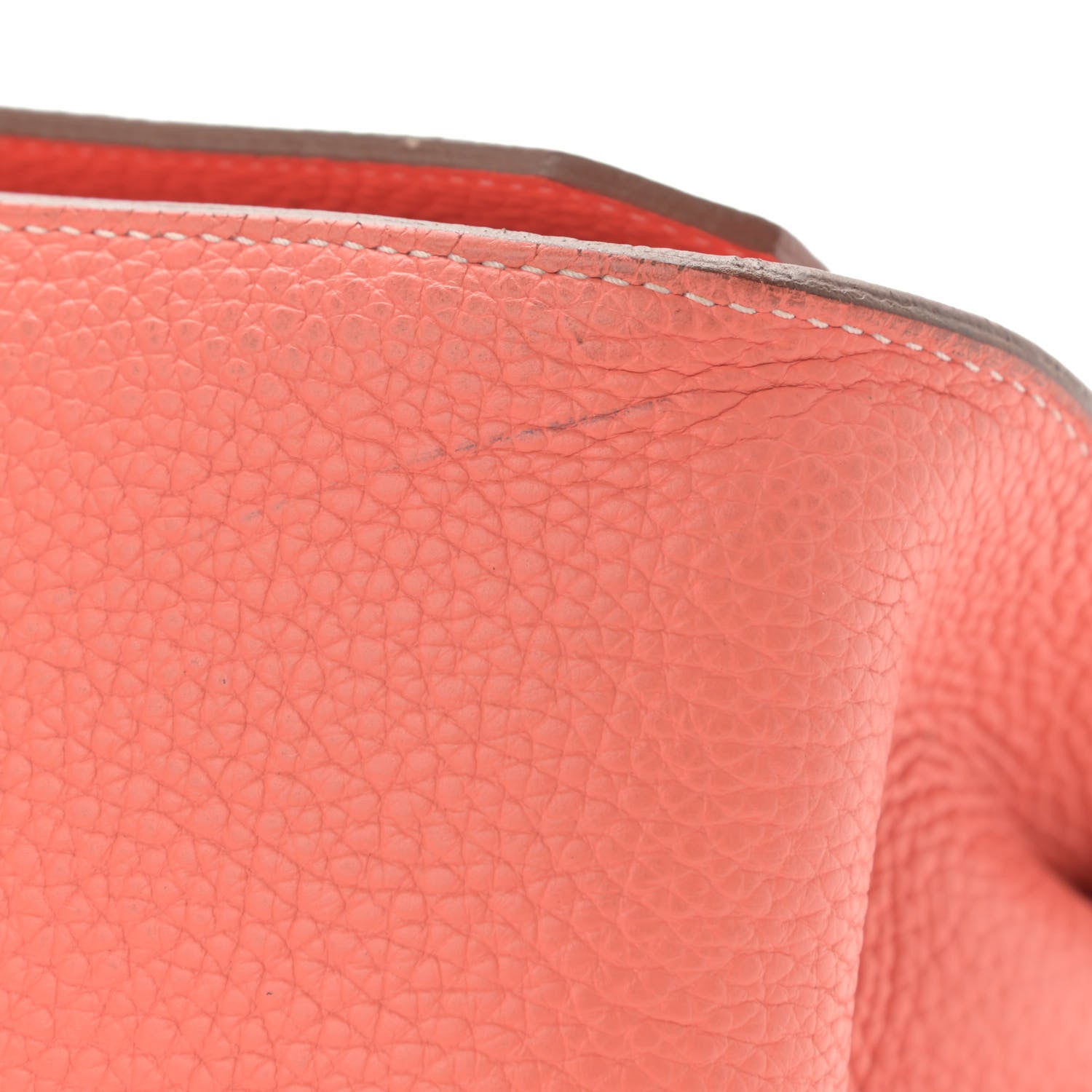 Hermes Taurillon Clemence Jypsiere 28 Crevette 11 of 14