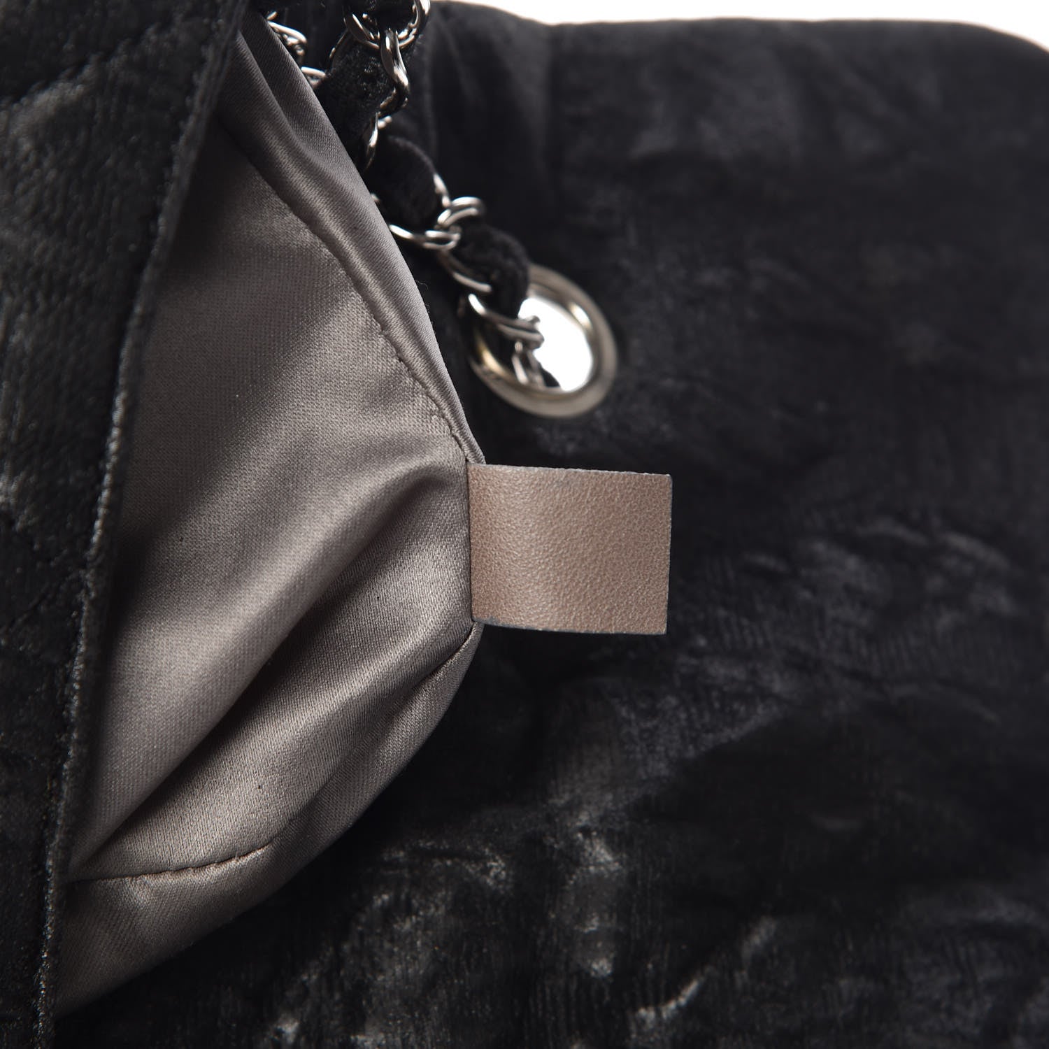 Chanel Coated Canvas Quilted Le Marais Flap Black 7 of 12