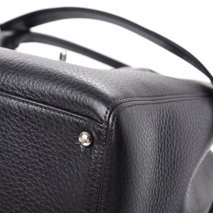 Chanel Calfskin Cerf Executive Shopper Tote Black 15 of 16