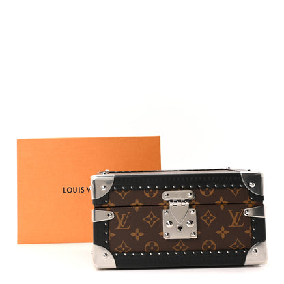 Louis Vuitton Monogram Macassar Coffret Tresor 24 Jewelry Case 9 of 9