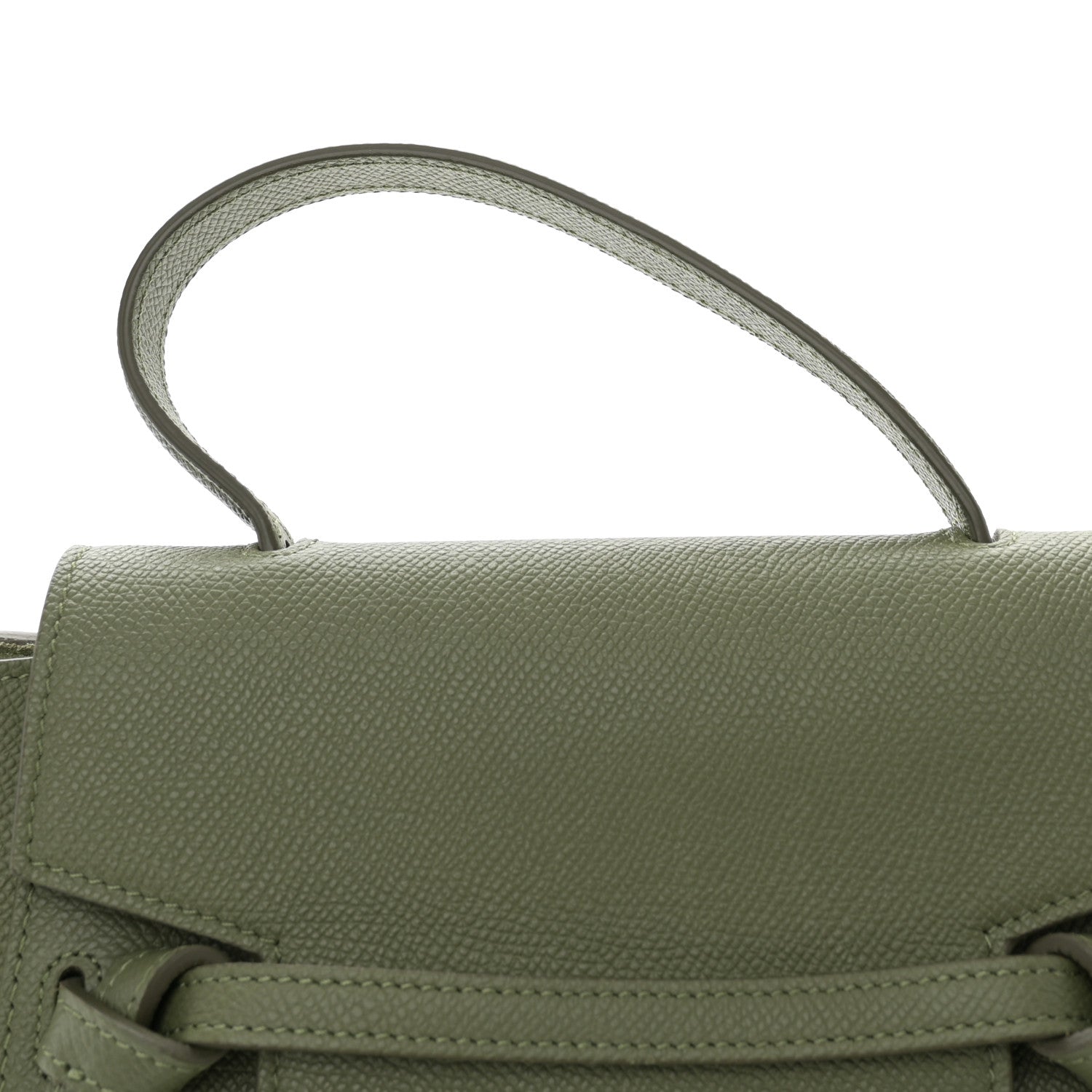 Celine Grained Calfskin Nano Belt Bag Light Khaki 12 of 12