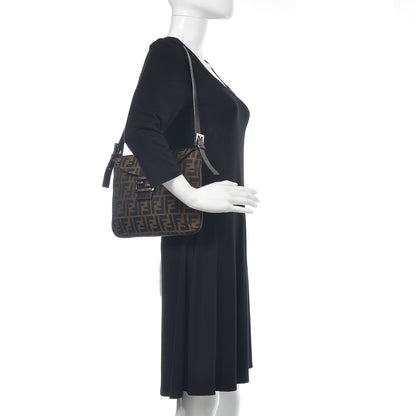 Fendi Zucca Shoulder Bag Tobacco 2 of 11