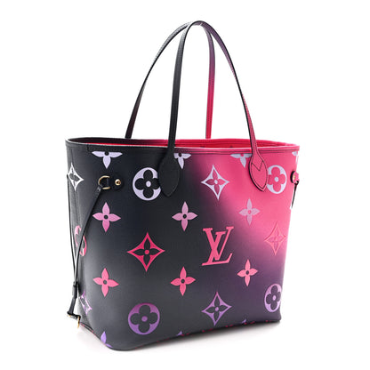 Louis Vuitton Monogram Giant Spring In The City Neverfull MM Midnight Fuchsia 3 of 9