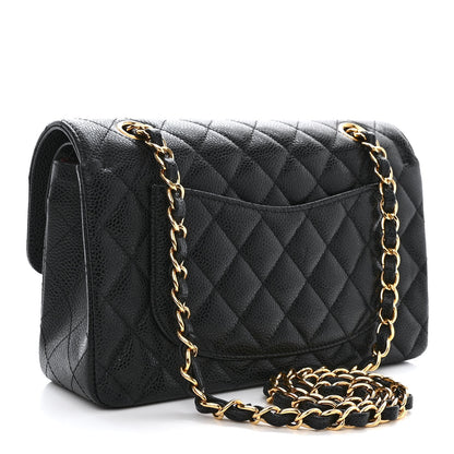 Chanel Caviar Quilted Small Double Flap Black 3 of 13