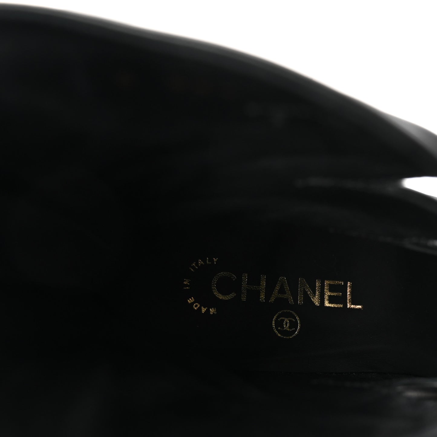Lambskin Patent Bows Boots 39.5 Black