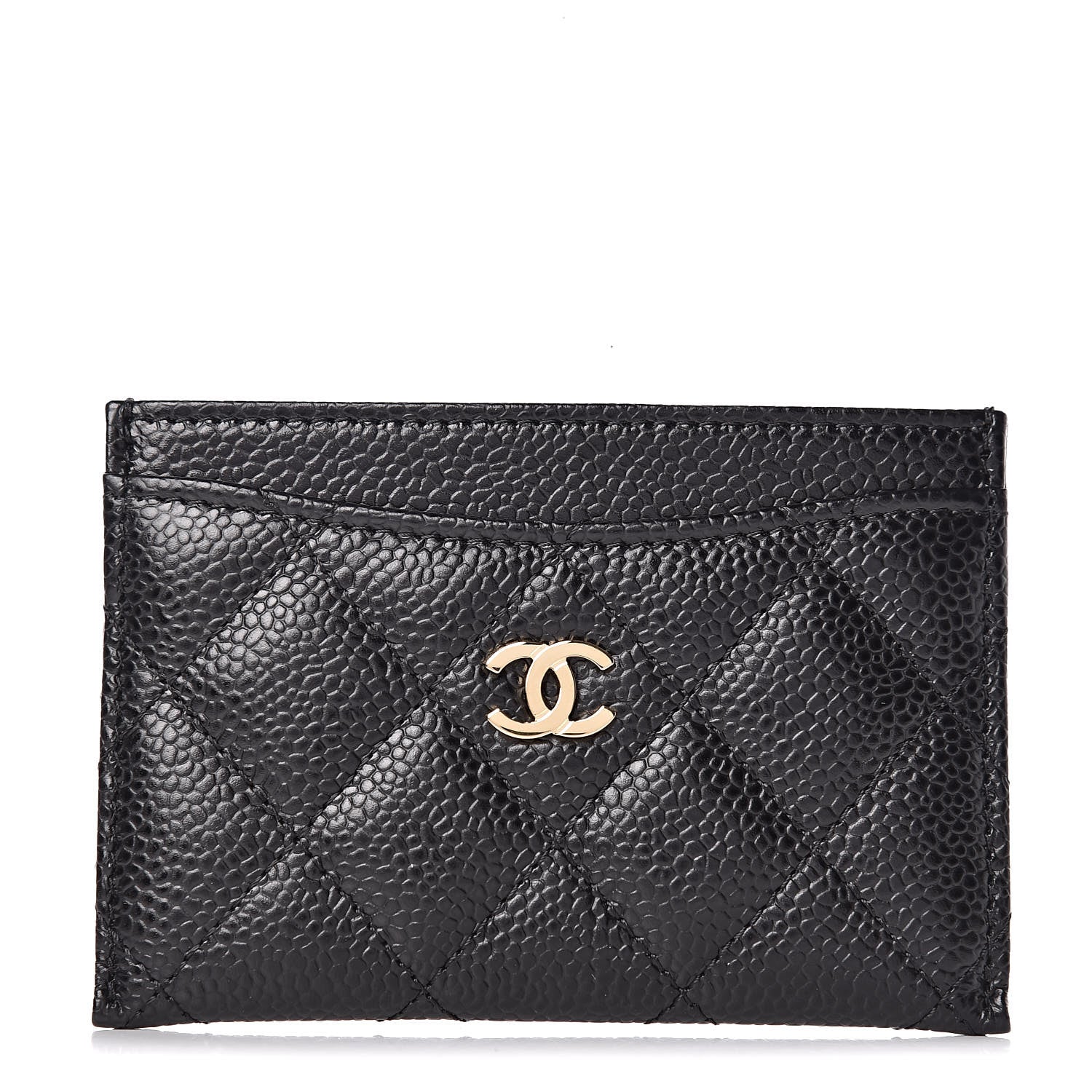 Chanel Caviar Quilted Card Holder Black 1 of 9