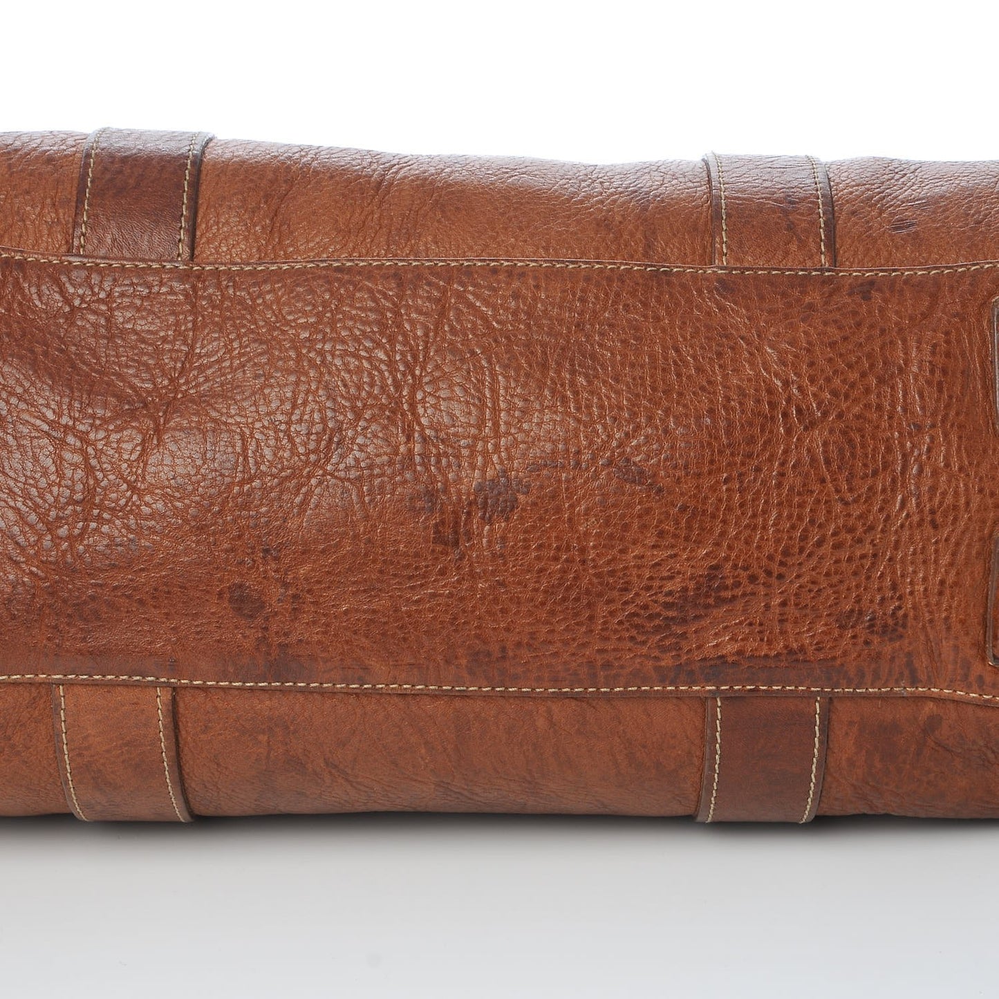 Grained Calfskin Bayswater Tote Oak